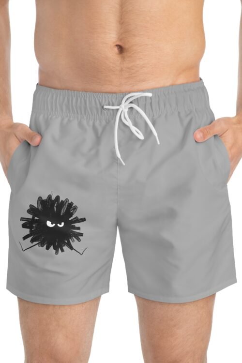 Trendy Swim Trunks with Unique Design, Beachwear, Summer Fun, Poolside Vibes, Vacation Must-Have, Gift for Him