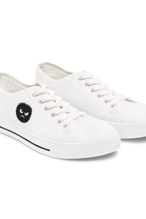Chic Women’s Low Top Sneakers | Casual Footwear, Everyday Shoes, Trendy Sneakers, White Sneakers, Gift for Her